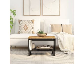 vidaXL Salontafel Massief Mangohout (60x50x40 cm) - 35% Korting!