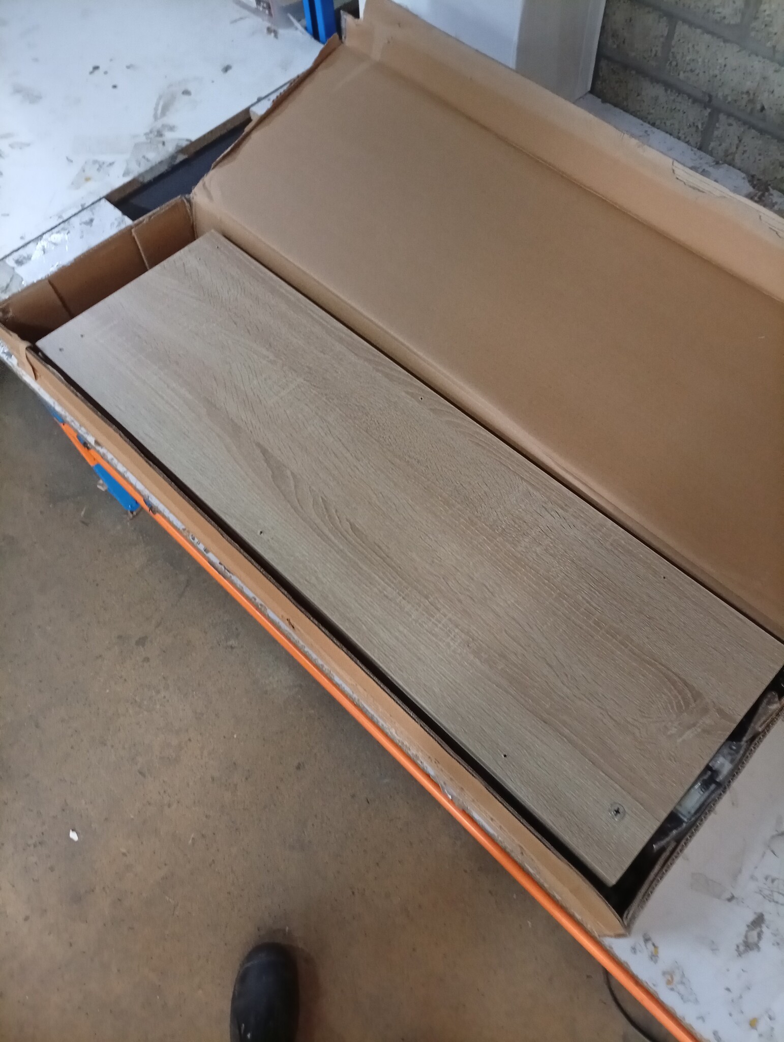 vidaXL Wandtafel 180cm Sonoma Eiken - 55% Korting!