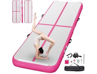 FBSPORT Airtrack Mat 6m - 20cm dik - 30% korting!