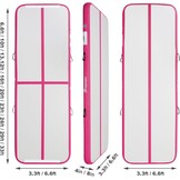 FBSPORT Airtrack Mat 6m - 20cm dik - 30% korting!