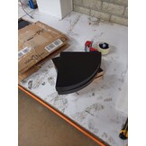 vidaXL Zwevende Hoekschappen (4 stuks) zwart - 55% Korting!