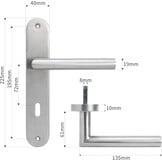 Moderne Deurklinken RVS - 30% Korting op Geretourneerd Product