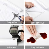 Wit Glitter Behang: Zelfklevend Vinyl 60x10m - 30% Korting!