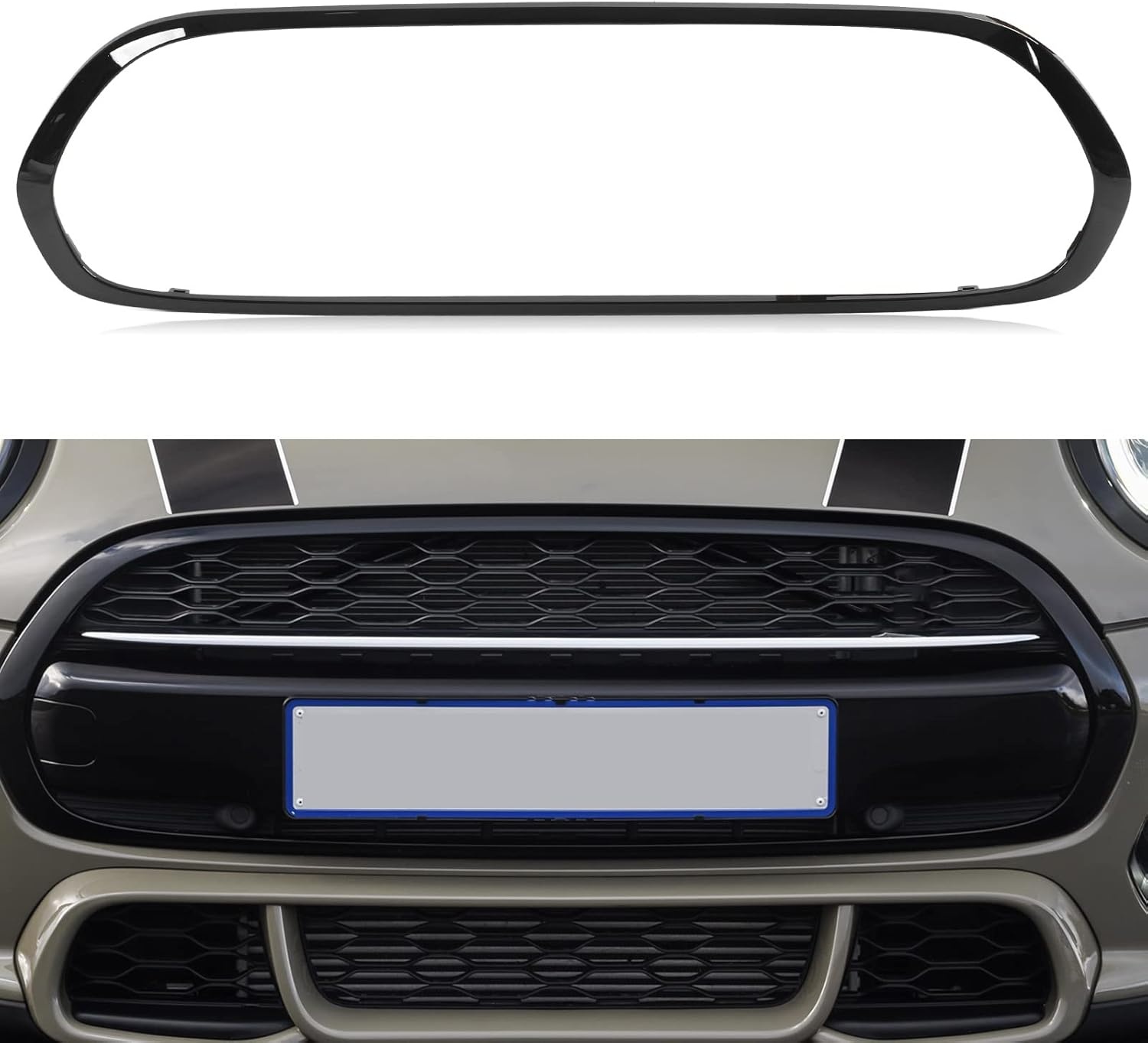 Gloss Black Grille Surround Cover Mini F55/F56/F57 - 30% Korting!