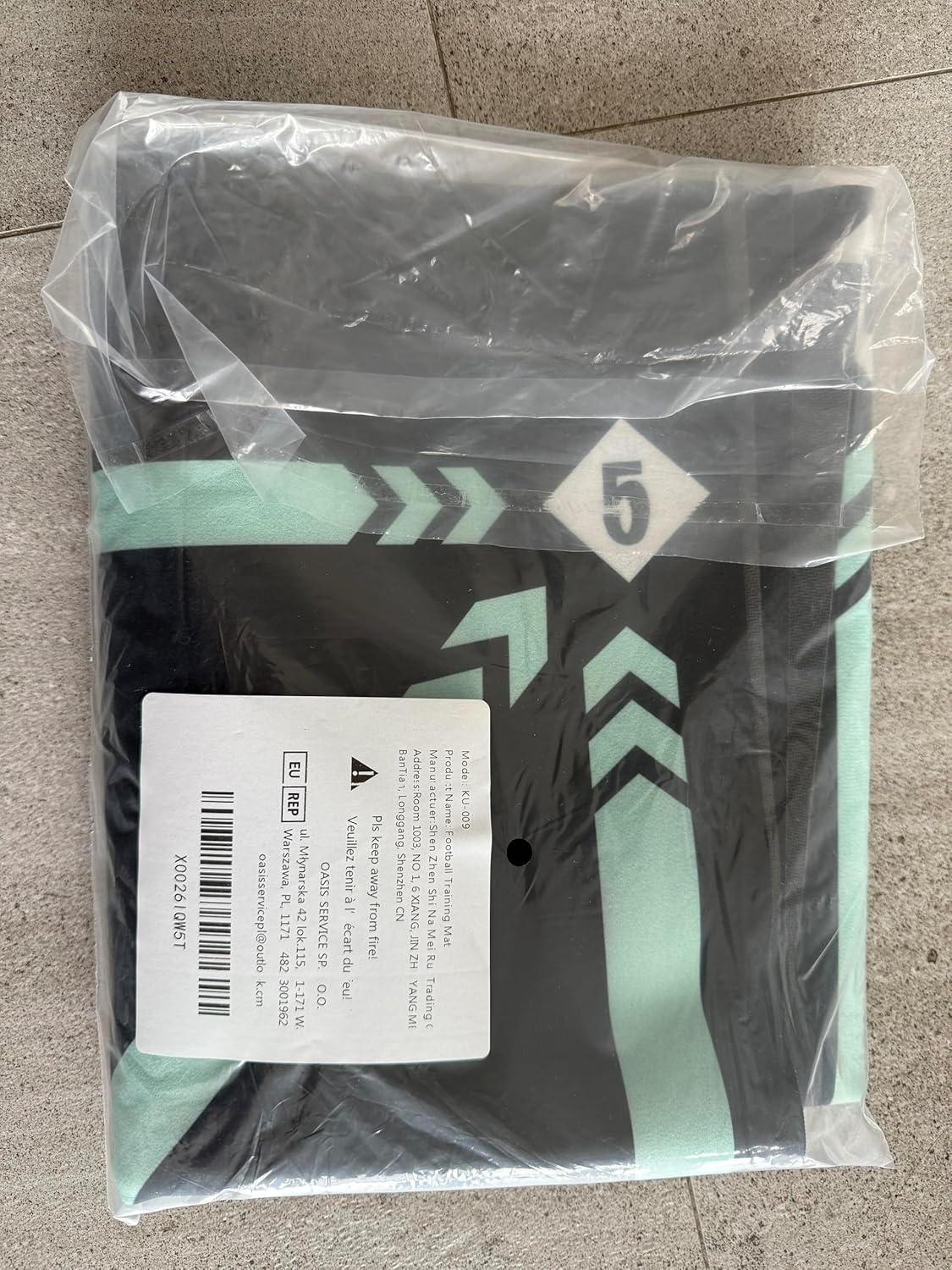 Voetbal Training Mat met Anti-Slip Socs - 60x90 cm | 30% Korting