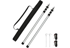 Tiandirenhe Telescoopstang 95-234cm - Luifelsteun (30% Korting)