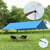 Tiandirenhe Telescoopstang voor tenten, luifelstangen, telescopische tentstangen, aluminium baldakijnsteun, telescoop, 95-234 cm, campingtentstokken, campingstangen voor dekzeilen, luifel, veranda