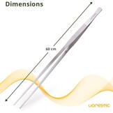 VORESTIC Aquarium Pincet, extra lang, 60 cm aquariumpincet, terrarium, aquascaping-pincet