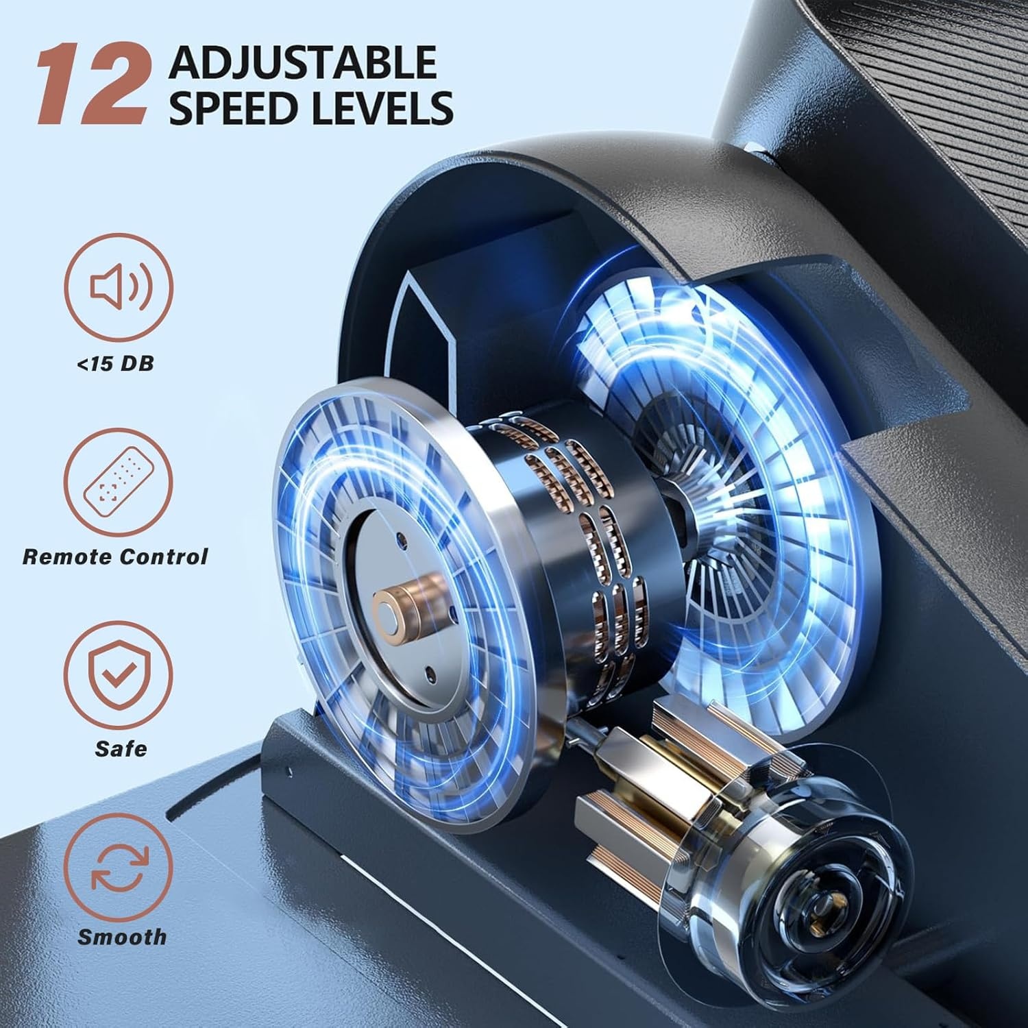 Elliptische Bureautrainer met Massage - 30% Korting