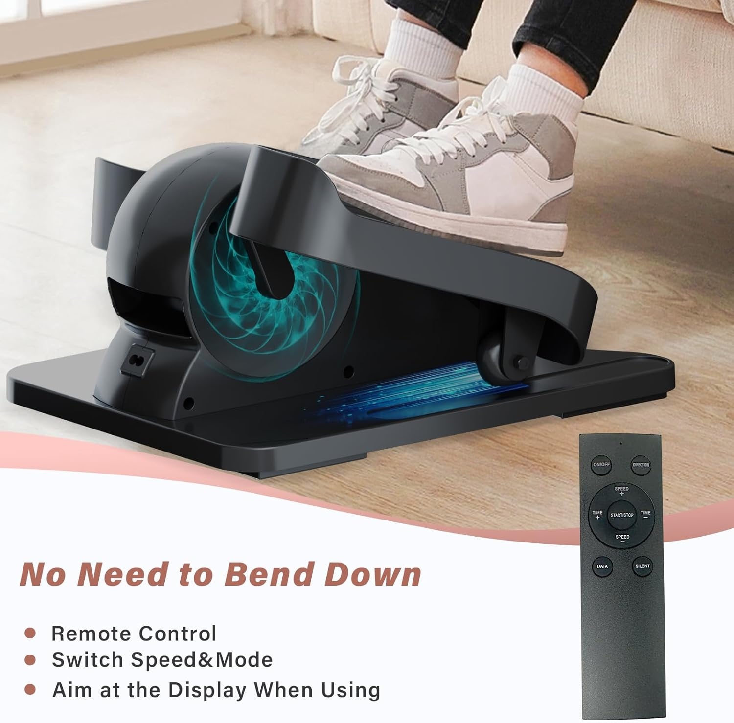 Elliptische Bureautrainer met Massage - 30% Korting