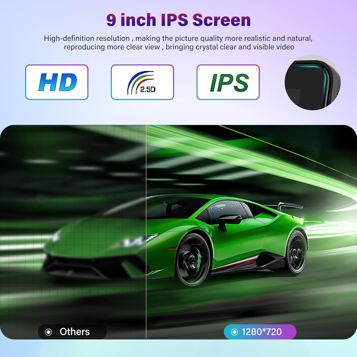 NHOPEEW 8 Core Android Autoradio voor BMW 3 Serie 316 318 320 325 330 2005-2013 - Draadloos Carplay & Android Auto - 4 + 64G 9 Inch Touchscreen DSP Radio - WiFi/GPS/SWC + AHD Achteruitrijcamera & MIC