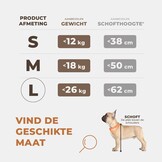 Extra stabiele hondenautostoel – Versterkte autostoel voor middelgrote honden met 4 bevestigingsriemen – Stevige en waterdichte huisdierenstoel voor op de achterbank van de auto