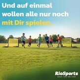 Voetbaldoel, opvouwbaar, voor tuin, kinderen, stabiel op alle oppervlakken, met draagtas, set van 2, nu kiezen