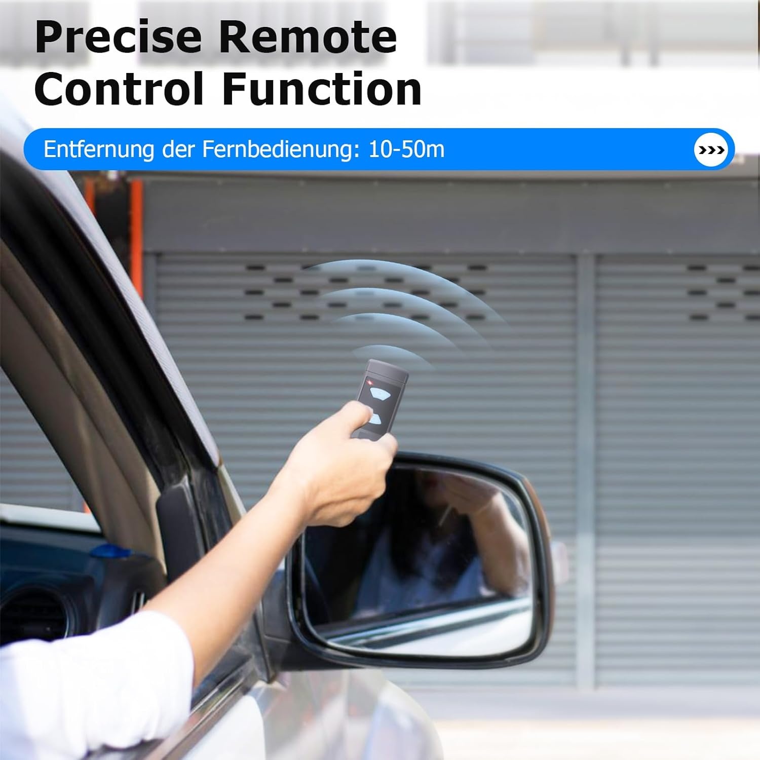 Handzender compatibel met Hörmann, 868,3 MHz vervangende garagedeuropener voor Hörmann HSE2-868, HSM4-868, HS4-868, 3 kanalen, 3-pack