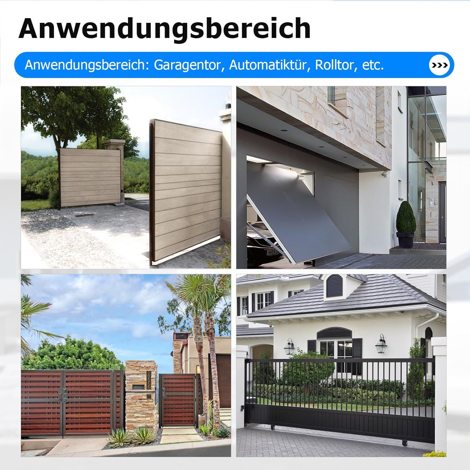 Handzender compatibel met Hörmann, 868,3 MHz vervangende garagedeuropener voor Hörmann HSE2-868, HSM4-868, HS4-868, 3 kanalen, 3-pack