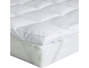 Bedecor microvezel matrastopper,Topdekmatras, Extra zacht,Antiallergisch 135 x 190 cm