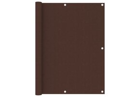 vidaXL Balkonscherm Bruin 120x300cm Oxford | 62% Korting!