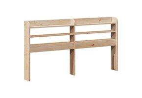 vidaXL Hoofdbord met schappen 120cm Massief Grenenhout - 41% Korting!