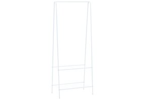 vidaXL Kledingrek wit - 59% Korting!