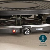 Princess Gourmetstel 162700 - 42% Korting - Raclette & Crêpe - 8 Personen