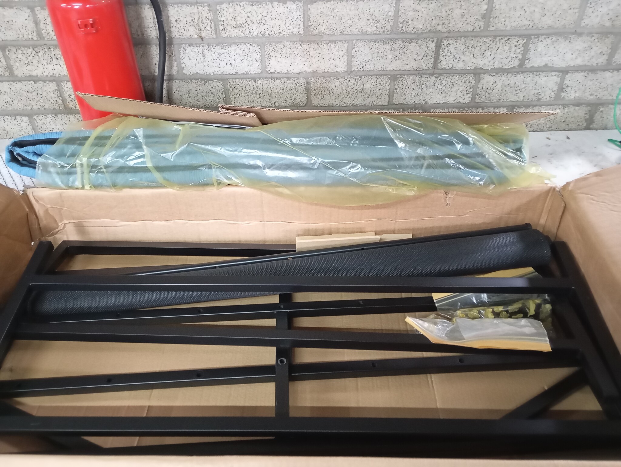 vidaXL Modulaire Voetenbank Module Blauw | 64% Korting