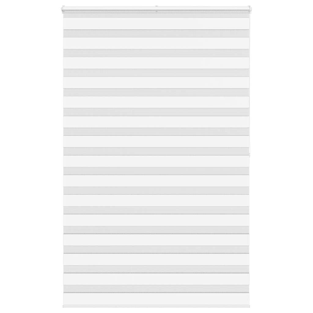 vidaXL Zebra Rolgordijn Wit 140x200 cm - 60% Korting!