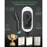 Mobile Wallbox 3.68 kW - 30% Korting! Verstelbaar & Tijdsgestuurd