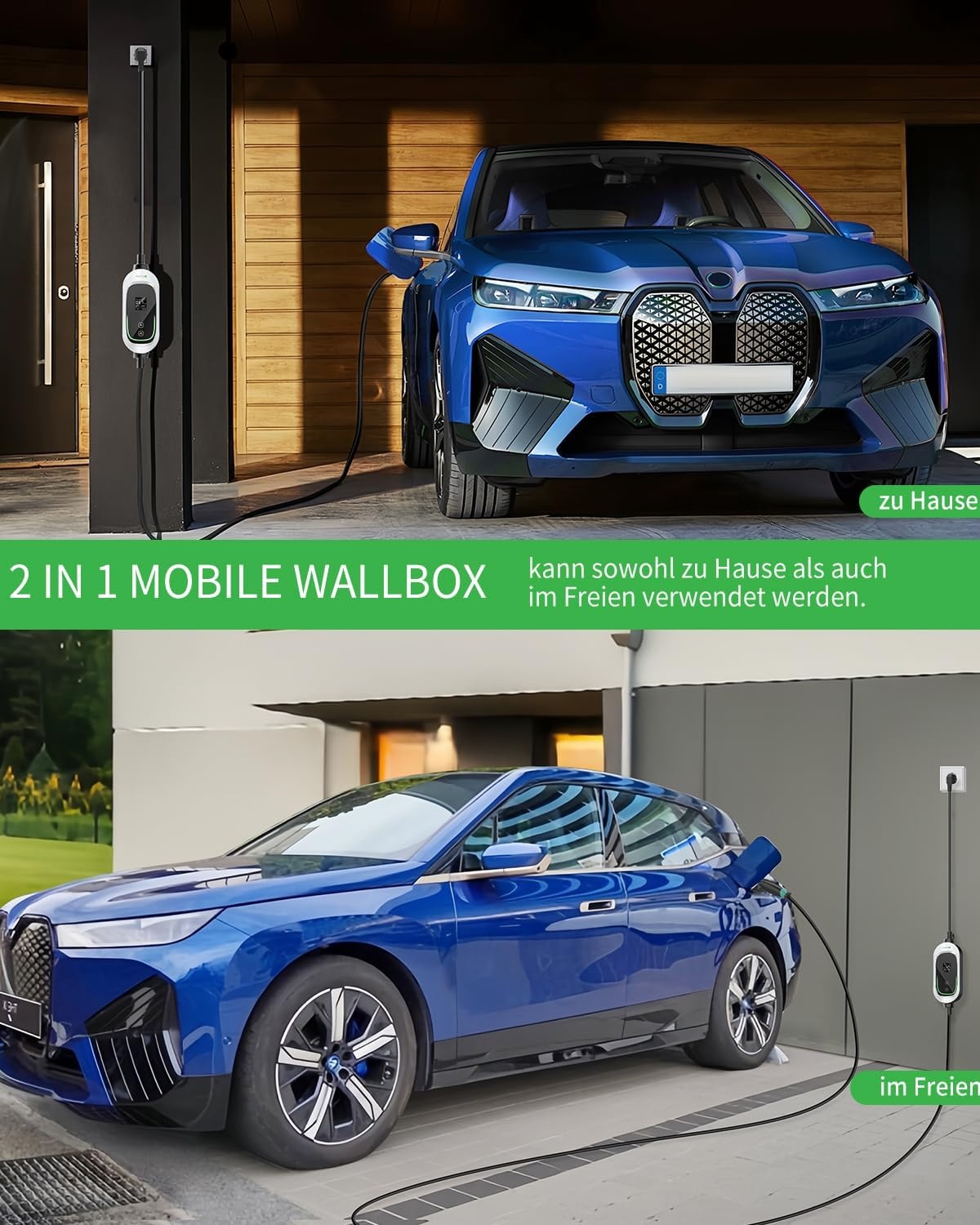 Mobile Wallbox 3.68 kW - 30% Korting! Verstelbaar & Tijdsgestuurd