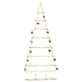 vidaXL Metalen Kerstboom Goud 210 cm (64% Korting)