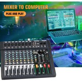 Depusheng FG8: 8-Kanal Audio Mixer met 30% Korting