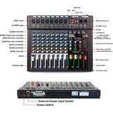 Depusheng FG8: 8-Kanal Audio Mixer met 30% Korting