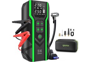 Starthulp Auto + Compressor - 6000A - 30% Korting