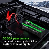 Starthulp Auto + Compressor - 6000A - 30% Korting