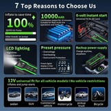 Starthulp Auto + Compressor - 6000A - 30% Korting