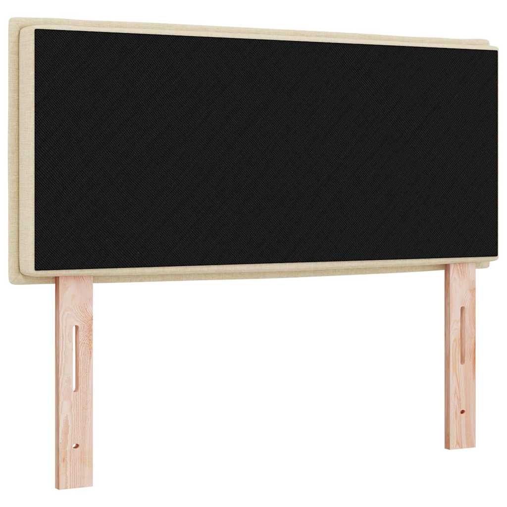 vidaXL Hoofdbord Crème 100 cm Stof - Nu met 62% Korting!