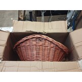 vidaXL Houtmand Wilgenhout - 60x44x55 cm - 74% Korting