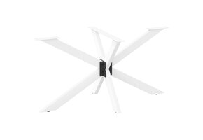 vidaXL Spider Eettafelpoot Wit - 120x68x(72-73)cm - 37% Korting