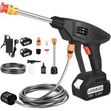 ASUNCELL Accu-drukreiniger: Draadloos, Krachtig met 2 Accu's - 30% Korting!