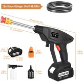 ASUNCELL Accu-drukreiniger: Draadloos, Krachtig met 2 Accu's - 30% Korting!