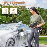 ASUNCELL Accu-drukreiniger: Draadloos, Krachtig met 2 Accu's - 30% Korting!