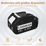 ASUNCELL Accu-drukreiniger: Draadloos, Krachtig met 2 Accu's - 30% Korting!