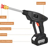 ASUNCELL Accu-drukreiniger: Draadloos, Krachtig met 2 Accu's - 30% Korting!