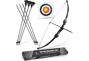 BOWRILLA Kinder Boogschiet Set - 30% Korting - 8-15 Jaar