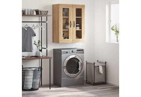 vidaXL Wandkast Sonoma Eiken - 69,5x34x90 cm - 47% Korting!