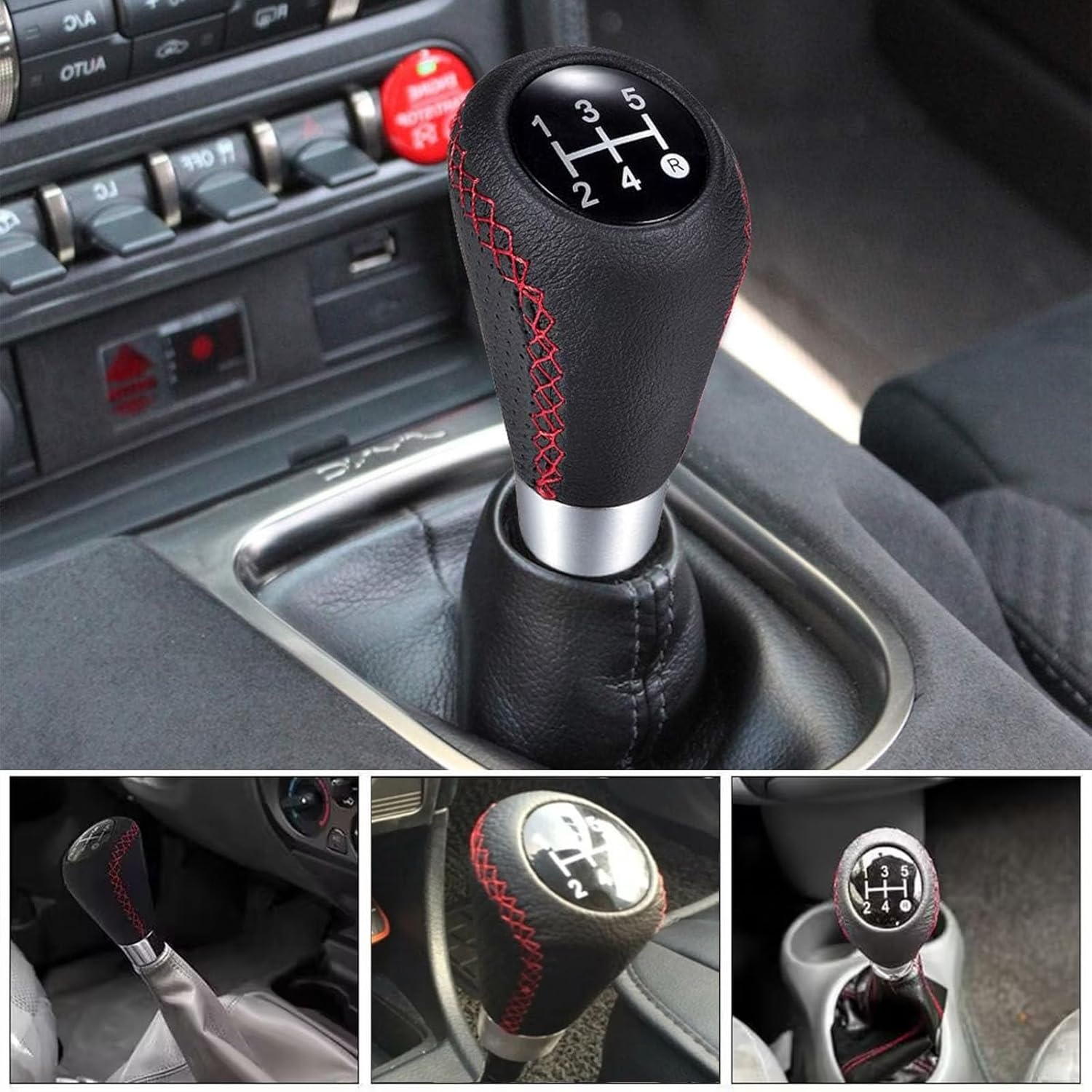 Gear Knop Leer 5 Versnellingen - 30% Korting!