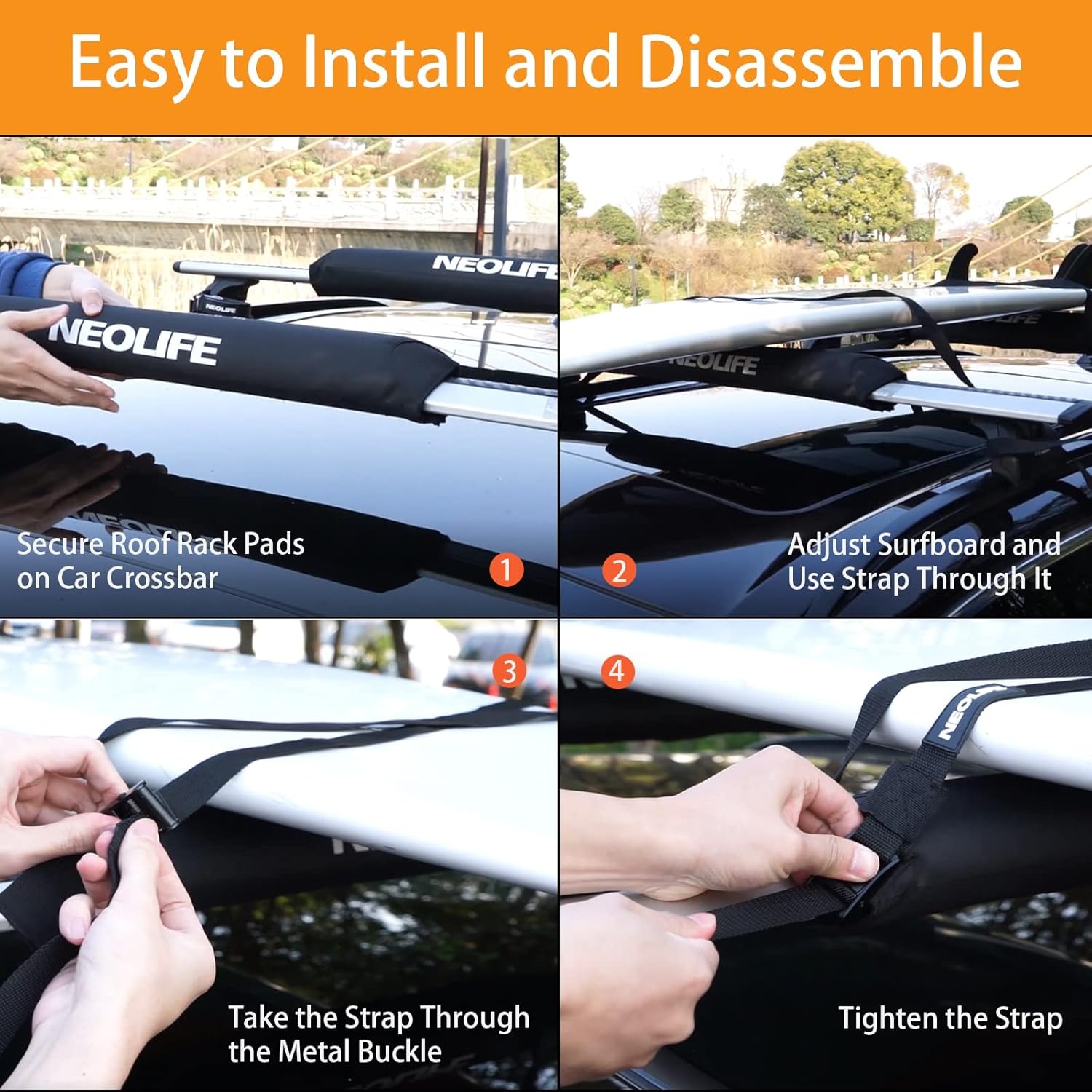 Zachte dakdragers & 4,5m spanbanden - 30% korting