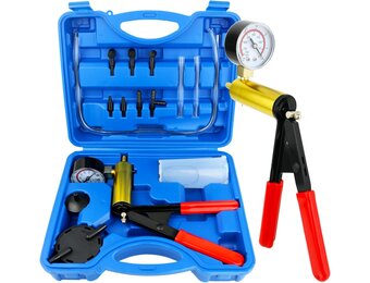 Remontluchtingskit met Vacuümpomp & Druktester - 30% Korting