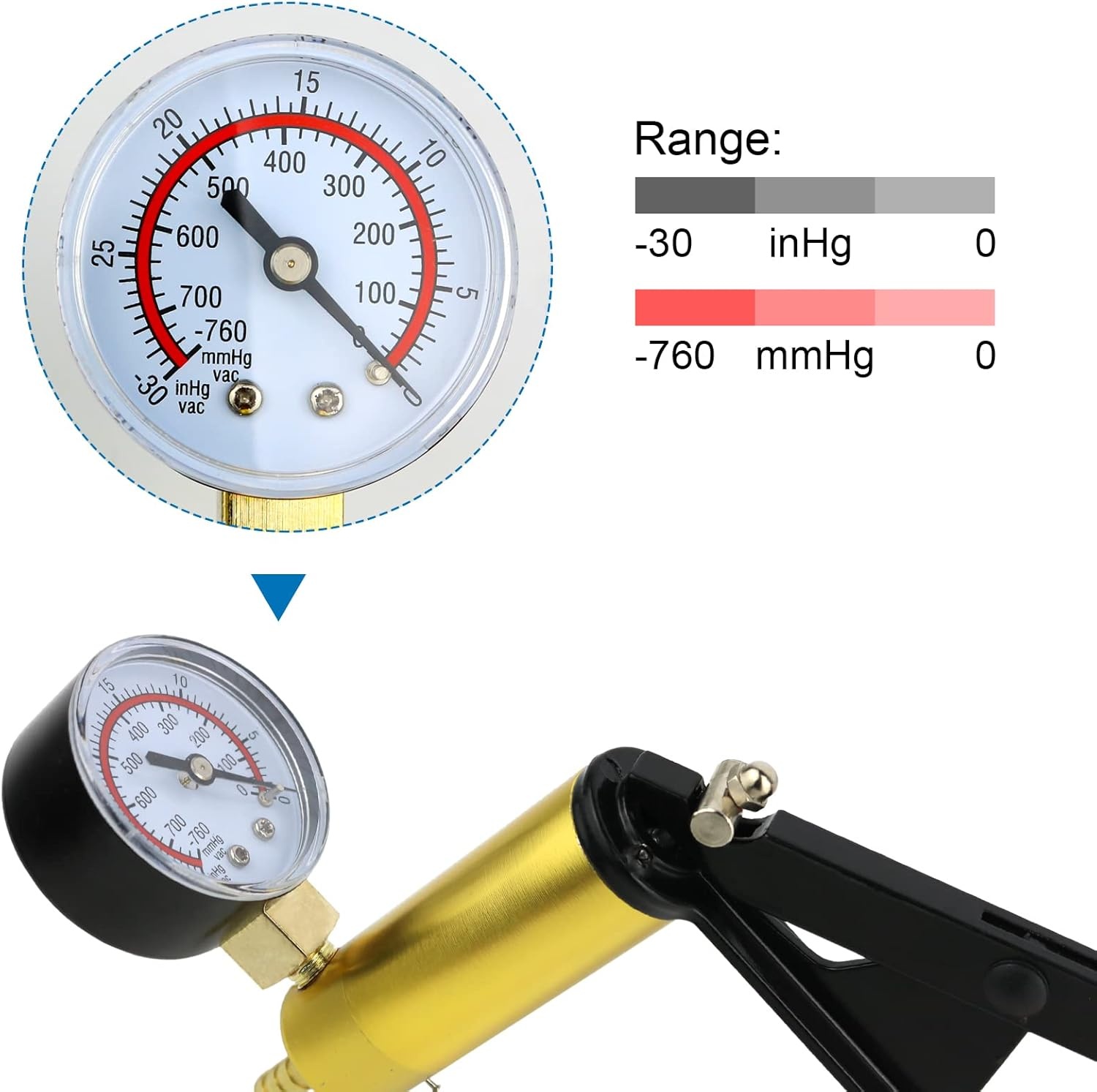 Remontluchtingskit met Vacuümpomp & Druktester - 30% Korting