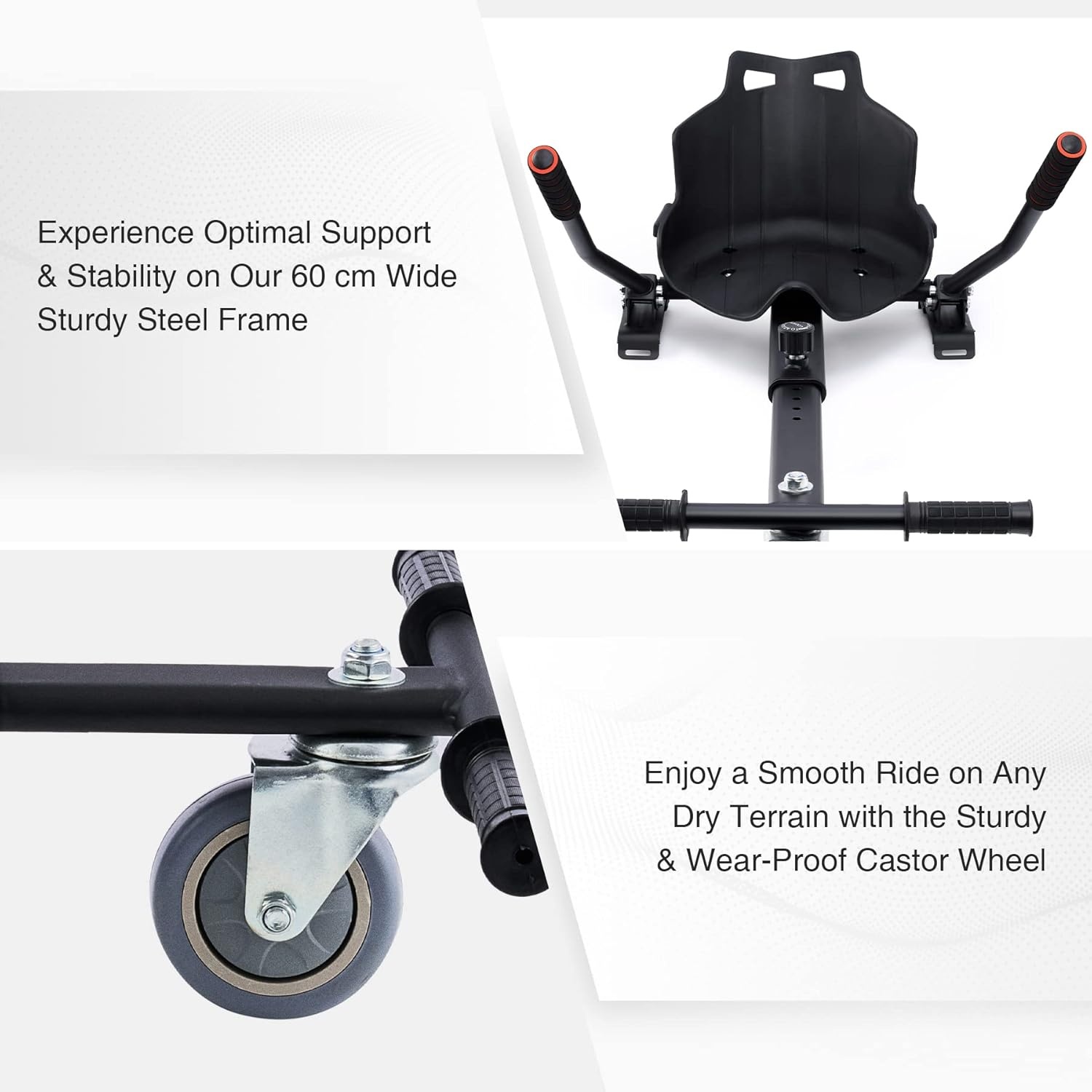 CO-Z Hoverkart Seat - 30% Korting - Universeel & Verstelbaar