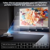 Mini Projector Visulapex V3 PRO - 12000 Lumen, FHD 1080P, 5G WiFi - Nu 30% Korting!